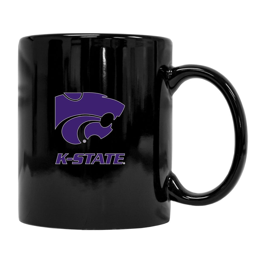 Kansas State Wildcats Black Ceramic NCAA Fan Mug (Black) Image 1