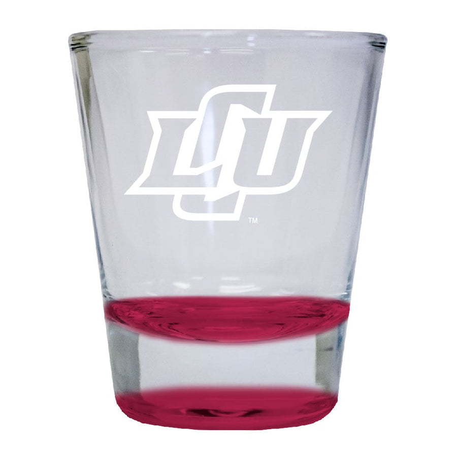 NCAA Lubbock Christian University Chaparral Collectors 2oz Laser-Engraved Spirit Shot Glass Red Image 1