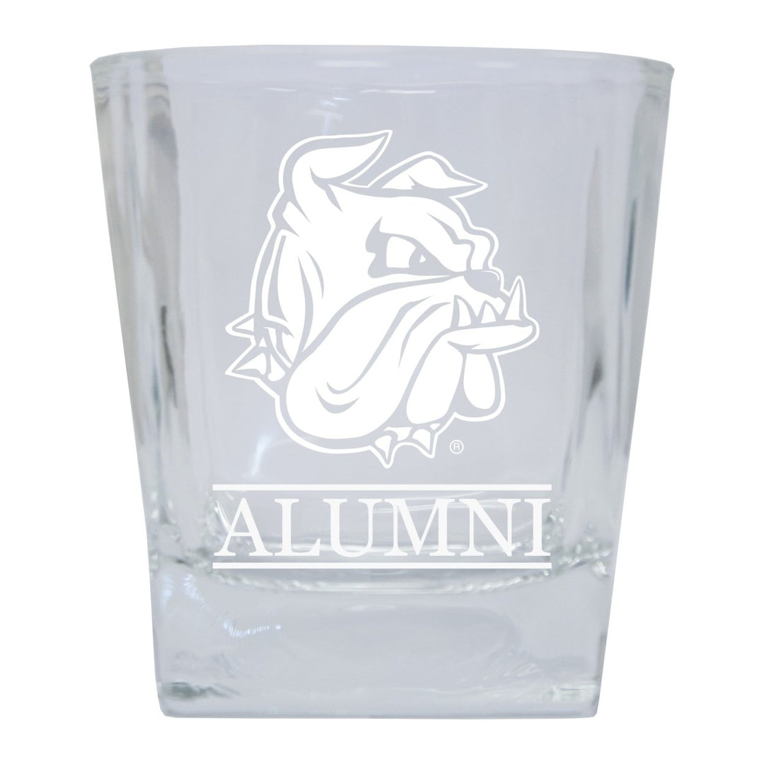 Minnesota Duluth Bulldogs Alumni Elegance - 5 oz Etched Shooter Glass Tumbler 4-Pack Image 1