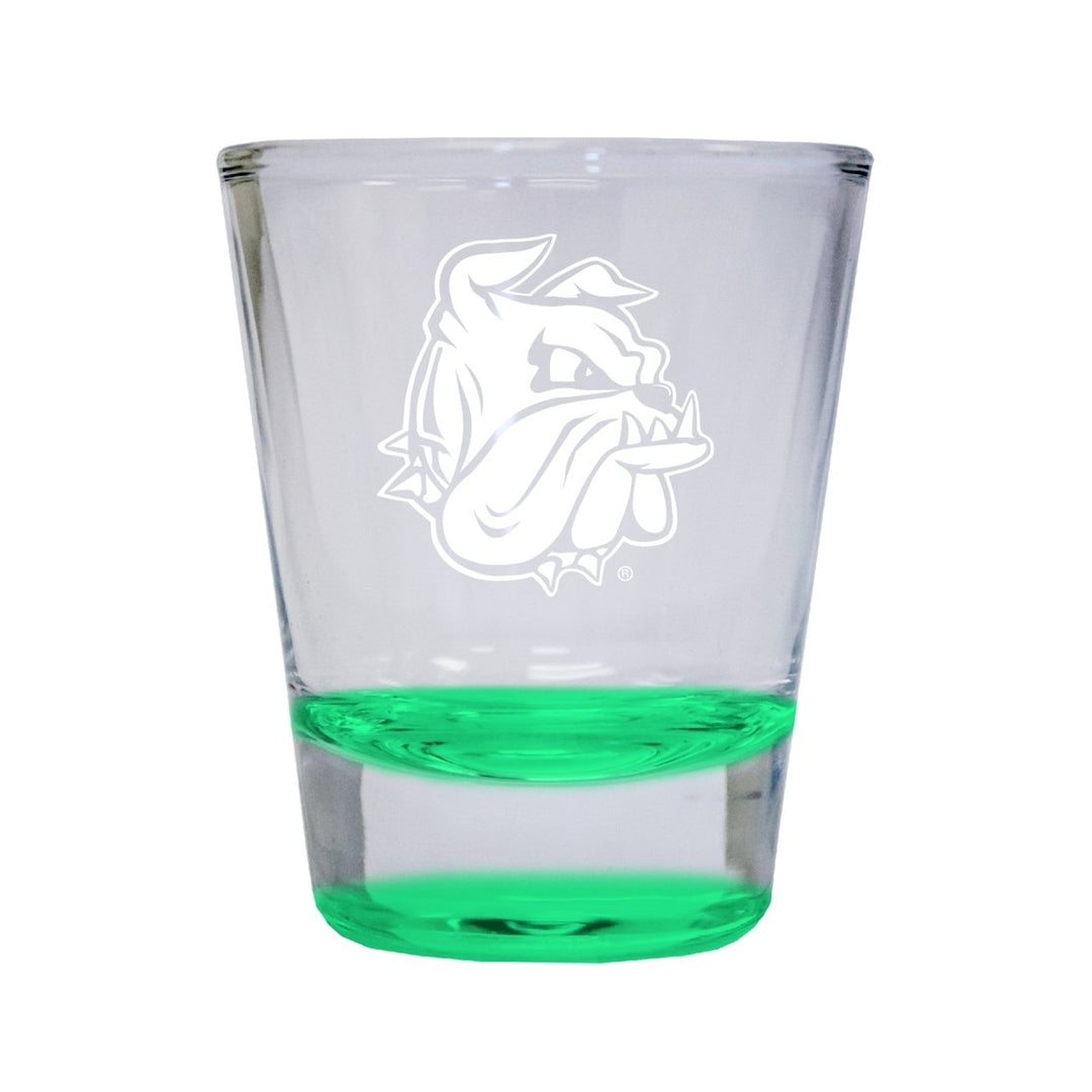 NCAA Minnesota Duluth Bulldogs Collectors 2oz Laser-Engraved Spirit Shot Glass Green Image 1