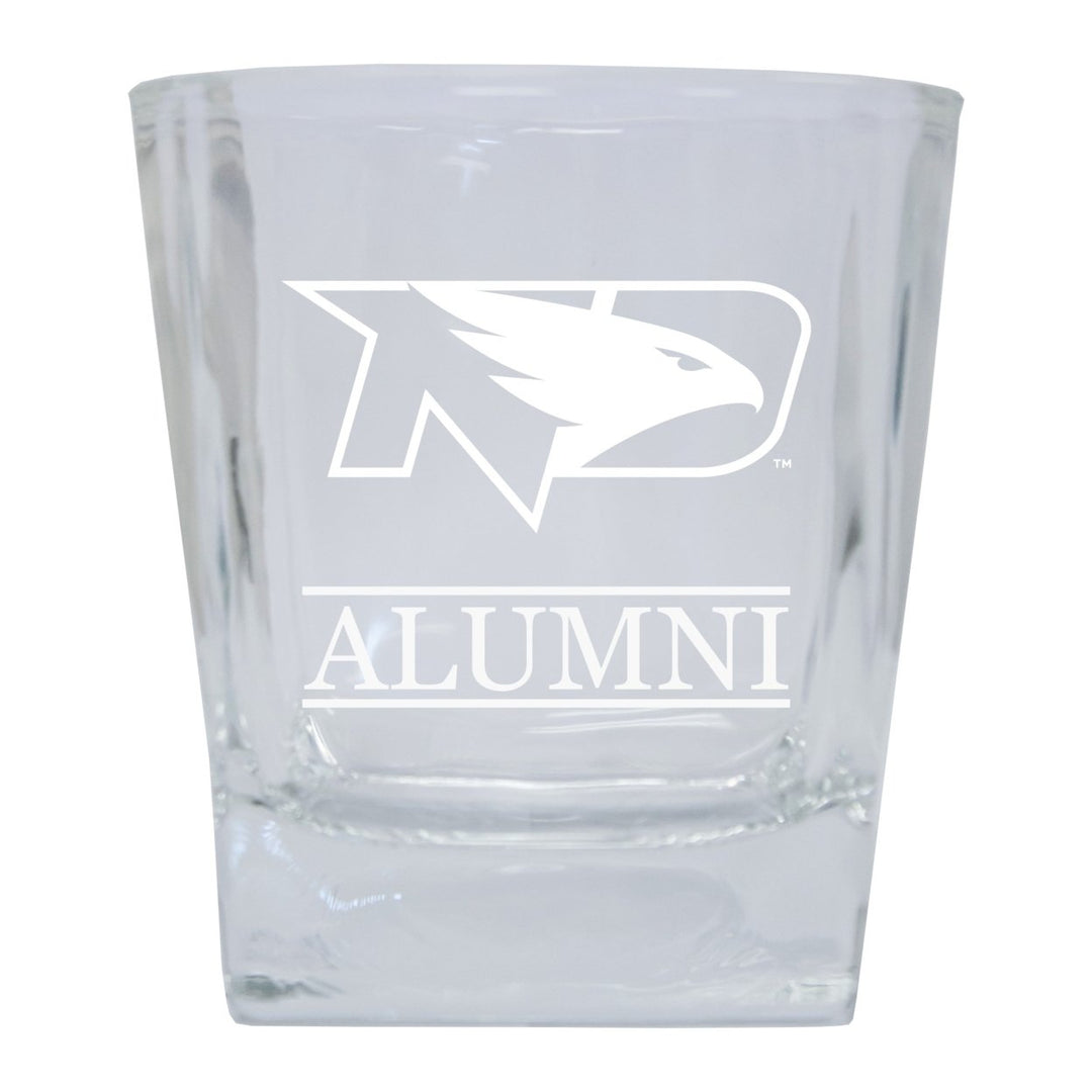 NC State Wolfpack Alumni Elegance - 5 oz Etched Shooter Glass Tumbler 4-Pack Image 1