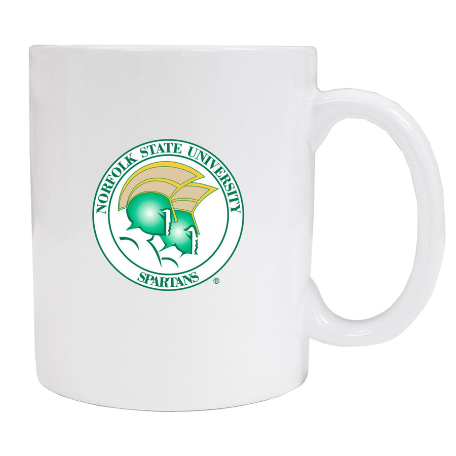 Norfolk State University White Ceramic Coffee NCAA Fan Mug 2-Pack (White) Image 1