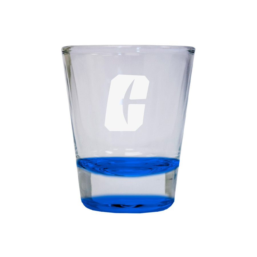 NCAA North Carolina Charlotte Forty-Niners Collectors 2oz Laser-Engraved Spirit Shot Glass Blue Image 1