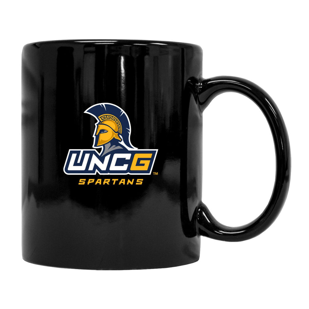 North Carolina Greensboro Spartans Black Ceramic Coffee NCAA Fan Mug 2-Pack (Black) Image 1