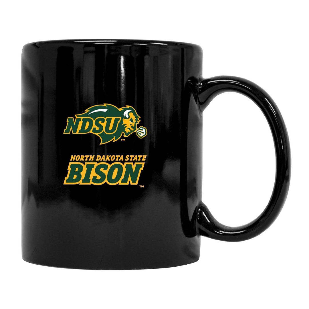 North Dakota State Bison Black Ceramic NCAA Fan Mug 2-Pack (Black) Image 1