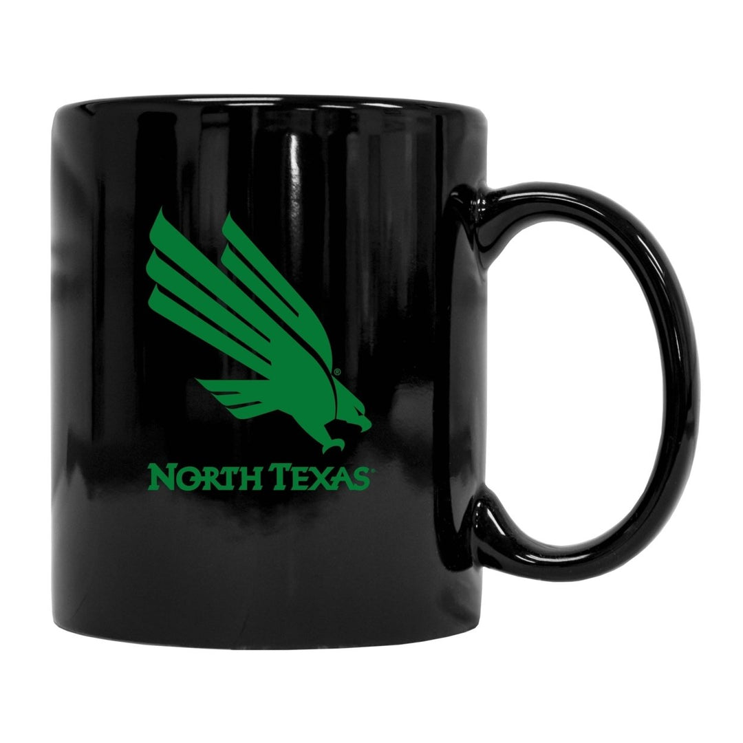 North Texas Black Ceramic NCAA Fan Mug 2-Pack (Black) Image 1