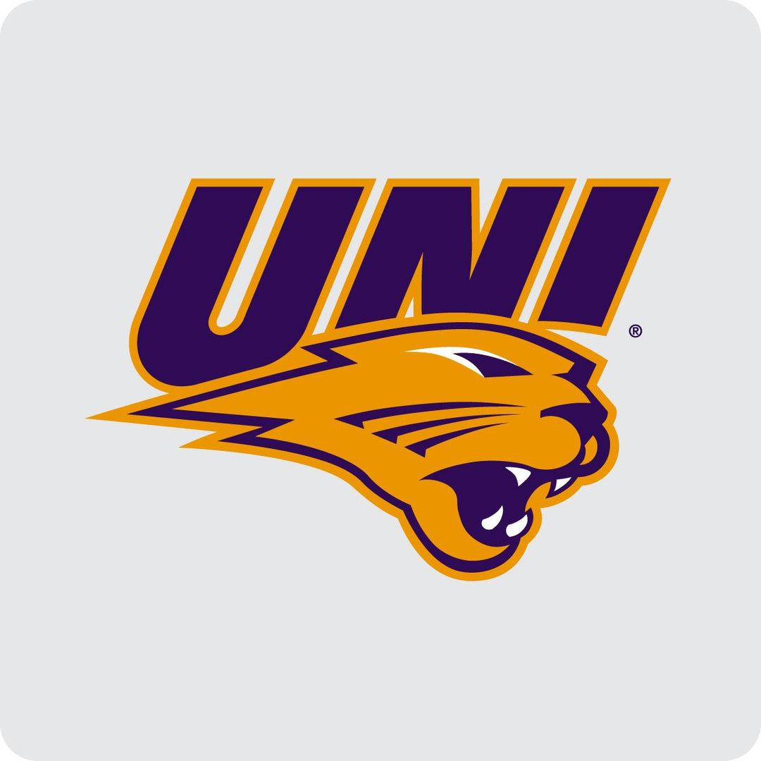 Northern Iowa Panthers Acrylic Coaster 2-Pack Image 1