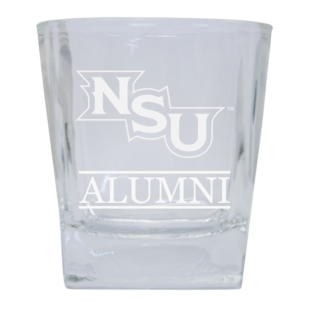 Northwestern State Demons Etched Alumni 5 oz Shooter Glass Tumbler 4-Pack Image 1