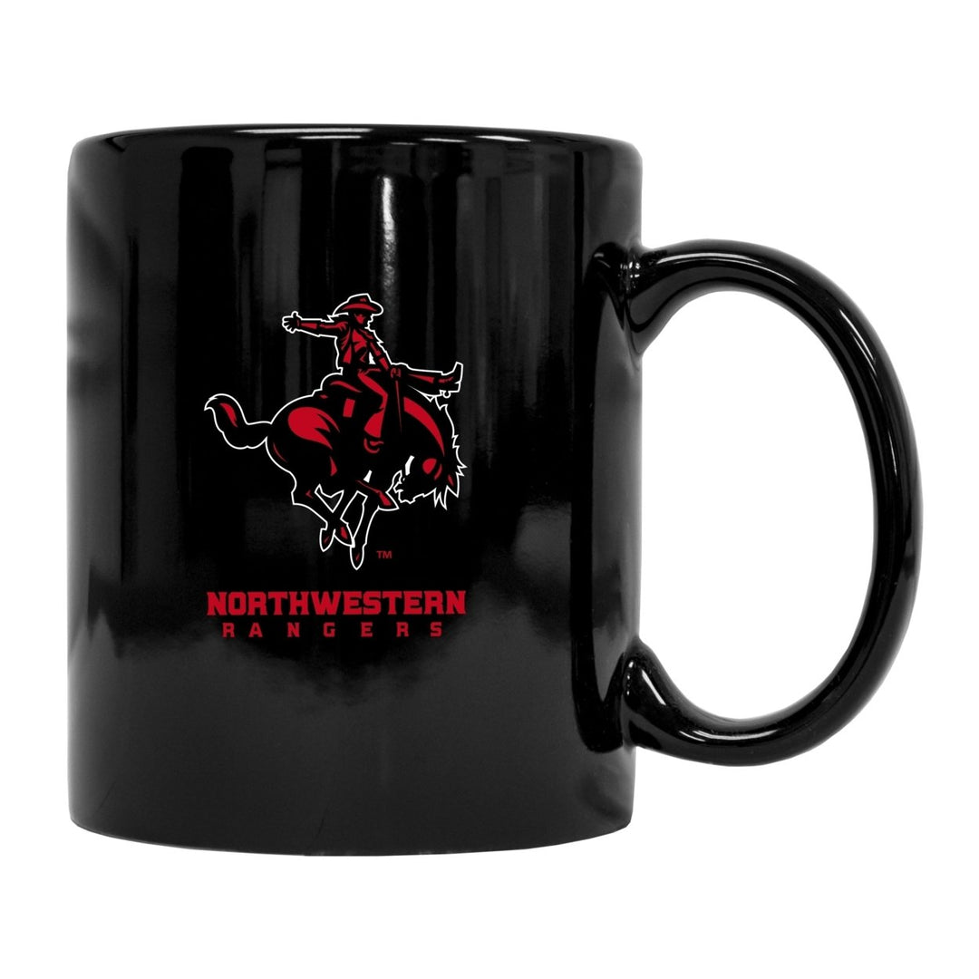 Northwestern Oklahoma State University Black Ceramic NCAA Fan Mug 2-Pack (Black) Image 1