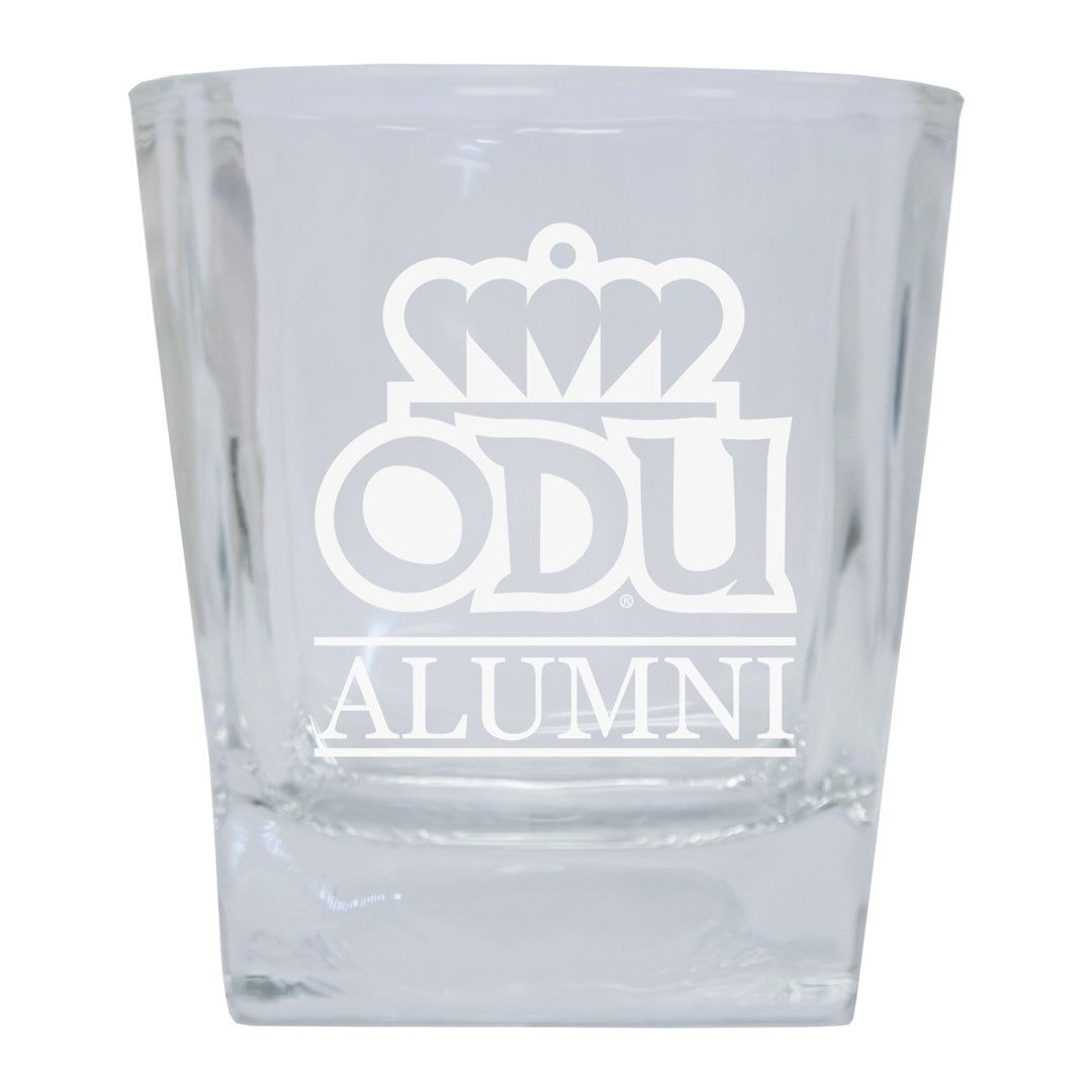 Old Dominion Monarchs Alumni Elegance - 5 oz Etched Shooter Glass Tumbler 4-Pack Image 1