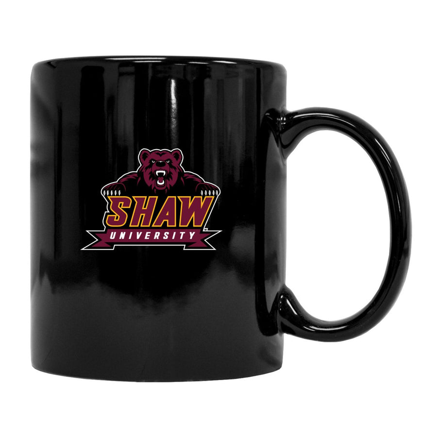 Shaw University Bears Black Ceramic Coffee NCAA Fan Mug 2-Pack (Black) Image 1