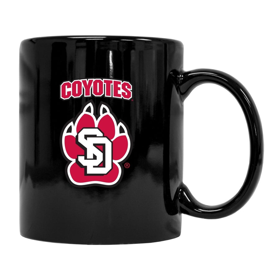 South Dakota Coyotes Black Ceramic NCAA Fan Mug 2-Pack (Black) Image 1