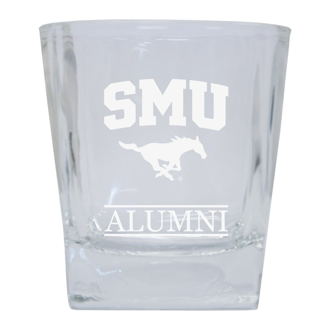 Southern Methodist University Etched Alumni 5 oz Shooter Glass Tumbler 4-Pack Image 1