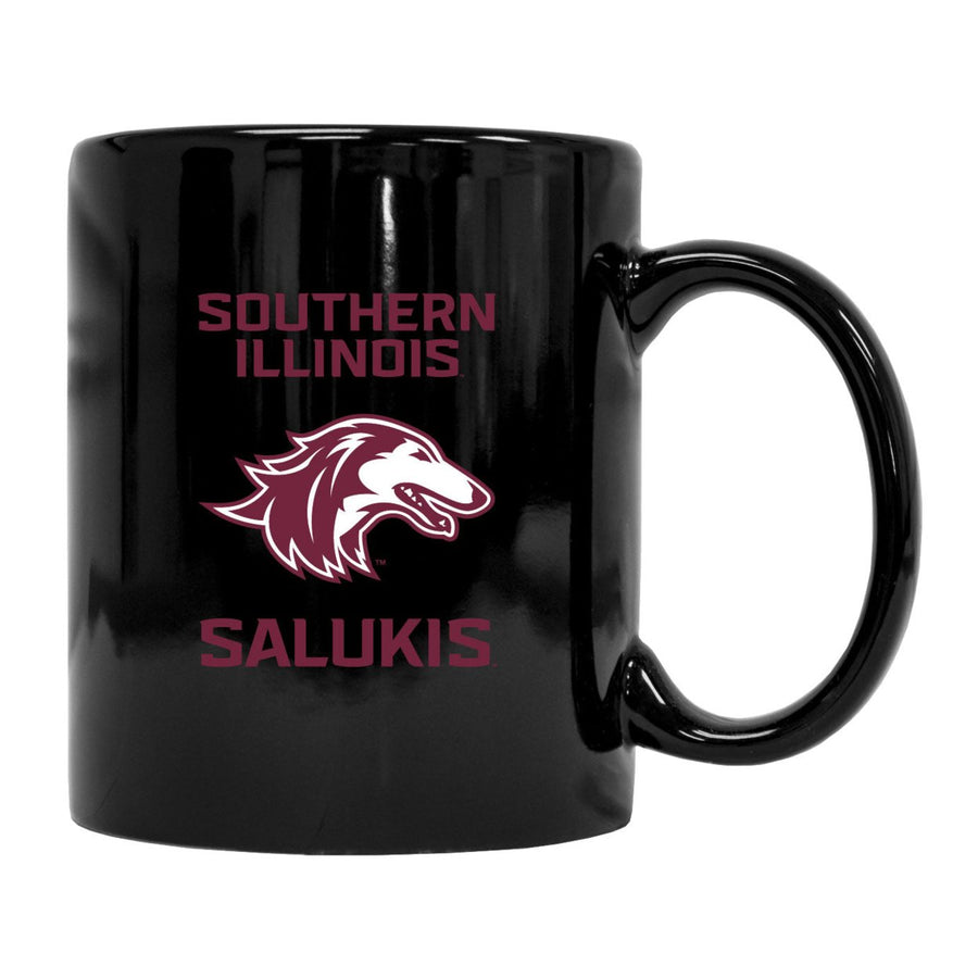 Southern Illinois Salukis Black Ceramic NCAA Fan Mug 2-Pack (Black) Image 1