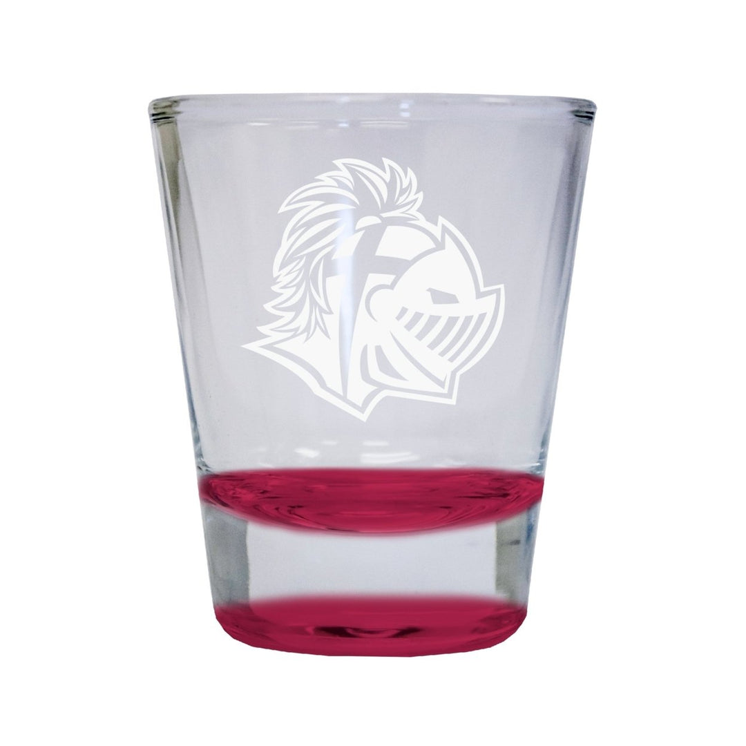 NCAA Southern Wesleyan University Collectors 2oz Laser-Engraved Spirit Shot Glass Red Image 1