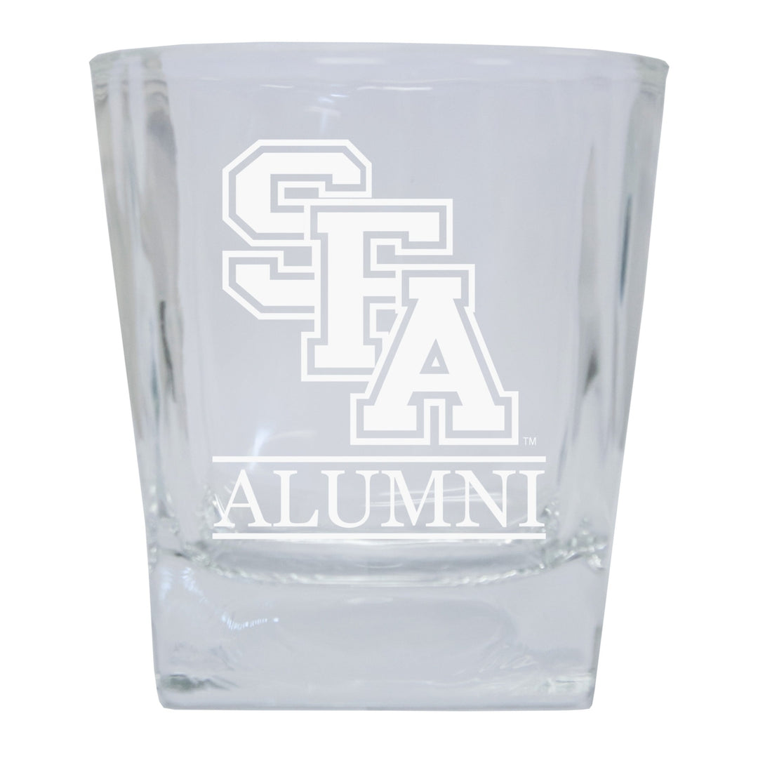 Stephen F. Austin State University Alumni Elegance - 5 oz Etched Shooter Glass Tumbler 4-Pack Image 1