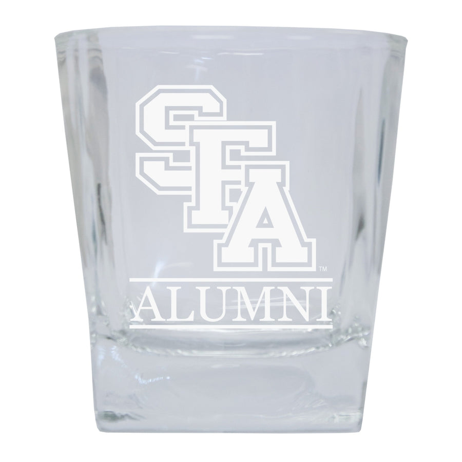 Stephen F. Austin State University Alumni Elegance - 5 oz Etched Shooter Glass Tumbler 4-Pack Image 1