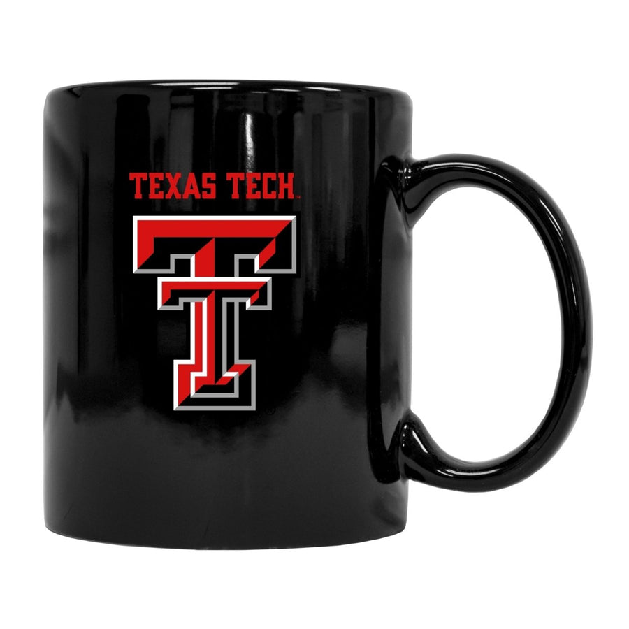 Texas Tech Red Raiders Black Ceramic Coffee NCAA Fan Mug 2-Pack (Black) Image 1