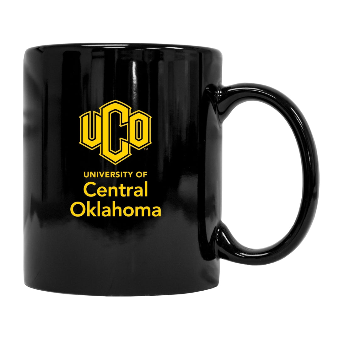 University of Central Oklahoma Bronchos Black Ceramic NCAA Fan Mug 2-Pack (Black) Image 1