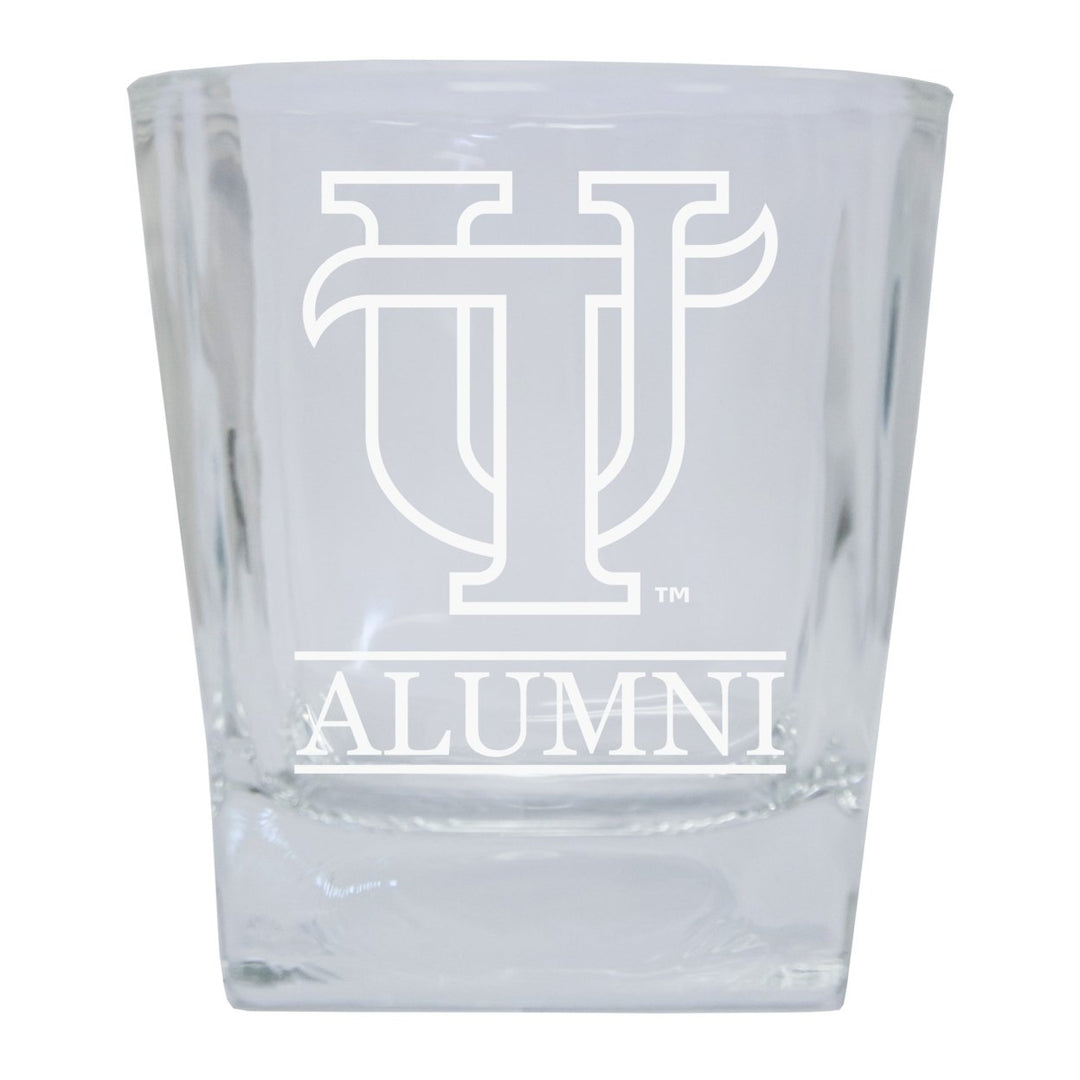 University of Tampa Spartans Alumni Elegance - 5 oz Etched Shooter Glass Tumbler 4-Pack Image 1