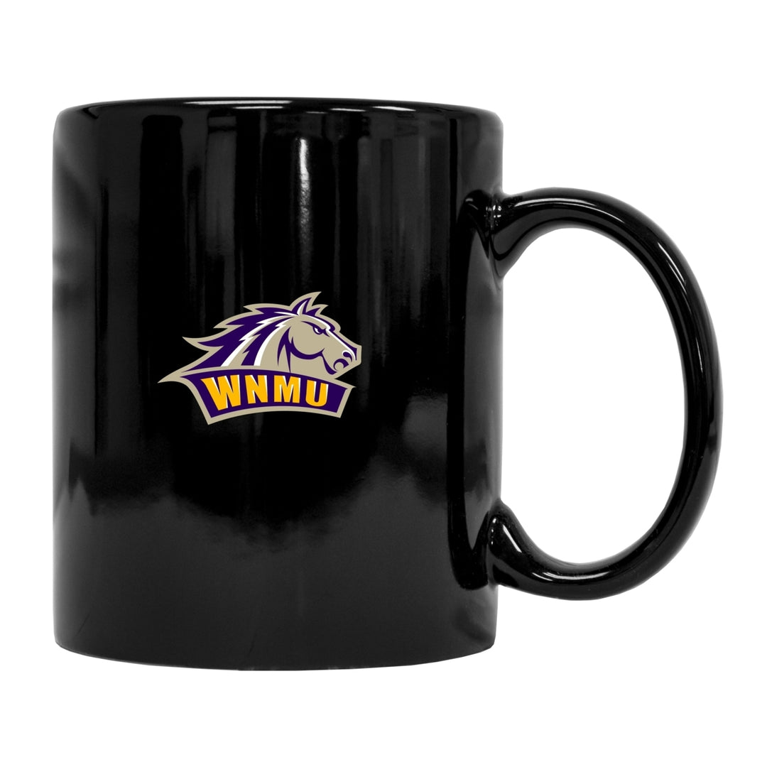 Western Mexico University Black Ceramic NCAA Fan Mug 2-Pack (Black) Image 1