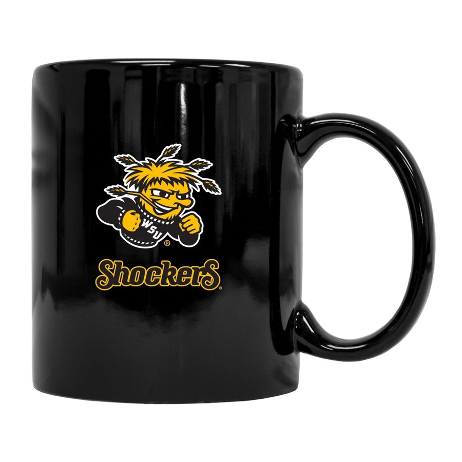 Wichita State Shockers Black Ceramic NCAA Fan Mug 2-Pack (Black) Image 1