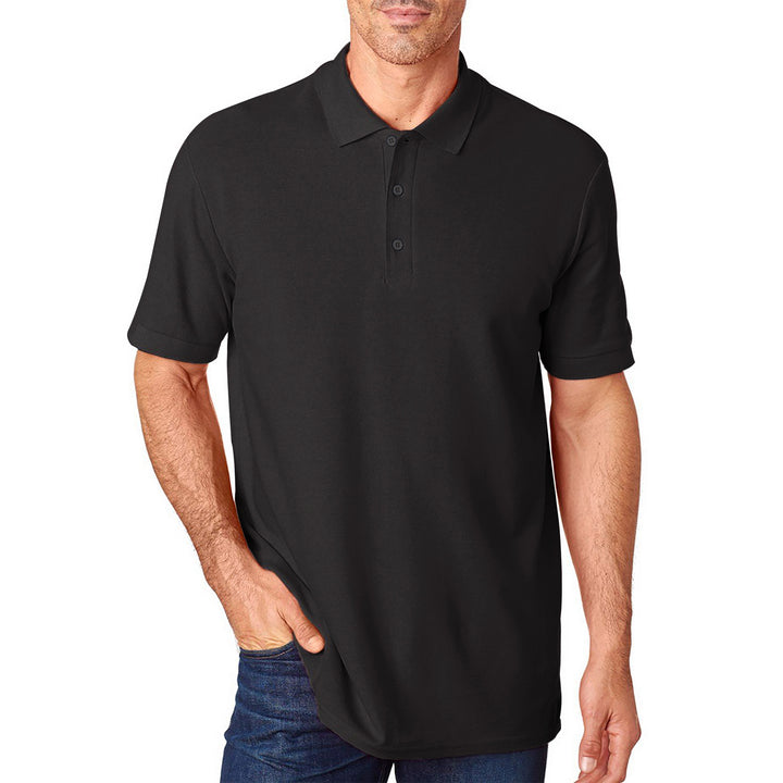 4-Pack Mens Gildan Premium Cotton Pique Polos Image 4