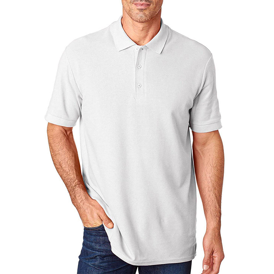 4-Pack Mens Gildan Premium Cotton Pique Polos Image 7