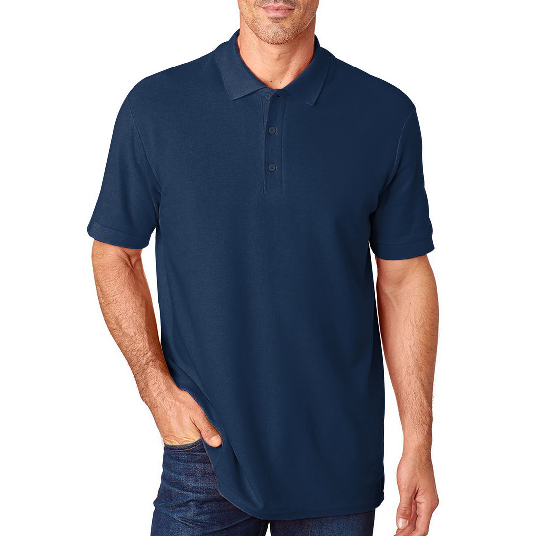 4-Pack Mens Gildan Premium Cotton Pique Polos Image 8