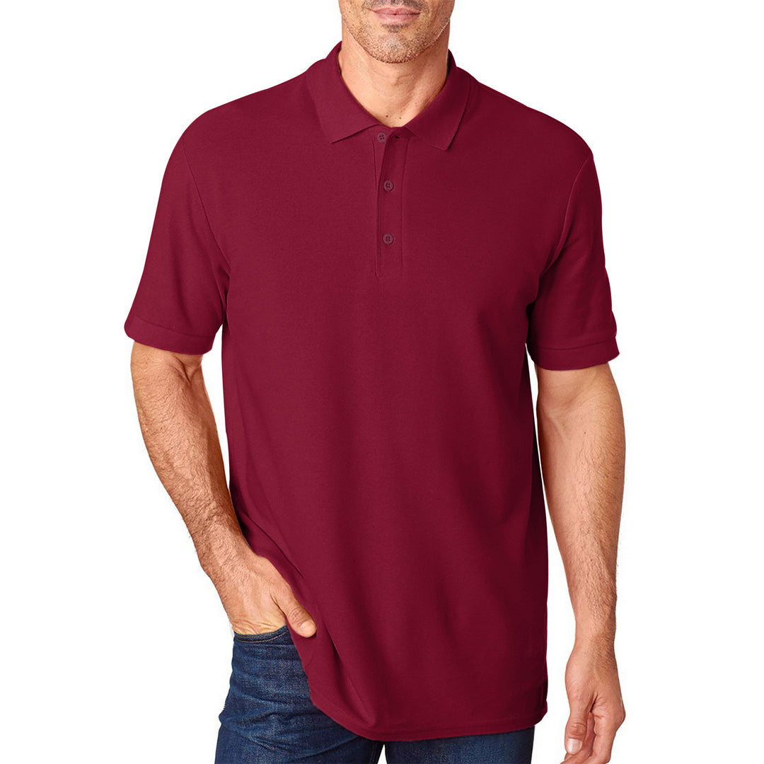 4-Pack Mens Gildan Premium Cotton Pique Polos Image 10