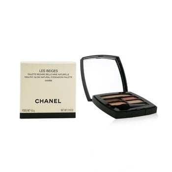 Chanel Les Beiges Healthy Glow Natural Eyeshadow Palette -  Warm 4.5g/0.16oz Image 1