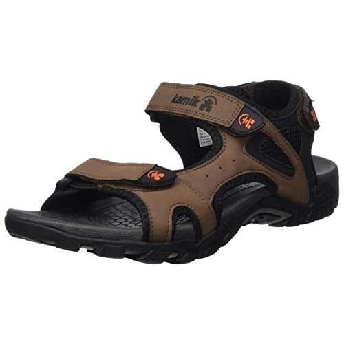 Kamik Mens The Milos Sandals Brown - HK0658-BRN BROWN Image 4