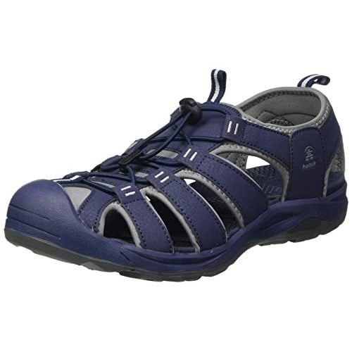 Kamik Mens The Byron Bay 2 Sandals Navy HK0596-NAV Waterproof Vegan-Friendly Image 4