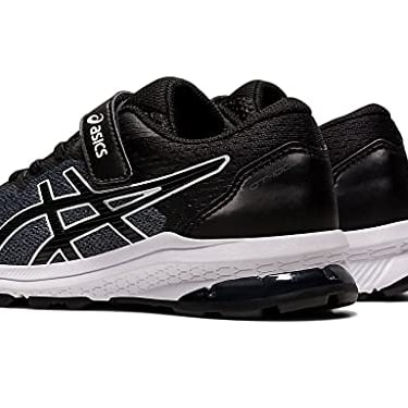 ASICS Kids GT-1000 10 Pre-School Running Shoes Black/White - 1014A191-006 US BLACK/WHITE Image 3