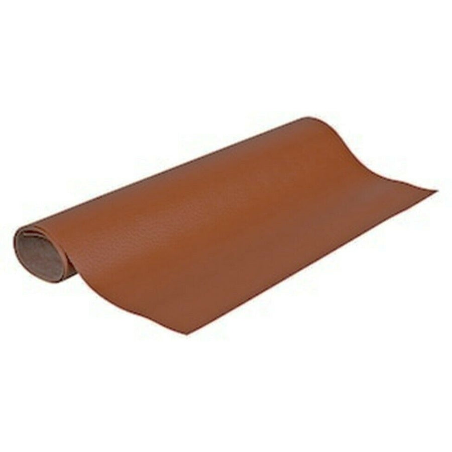 Brown Faux Leather 11-3/4" x 20" by Apple Crafts (1 to 24 Swatches) Image 1
