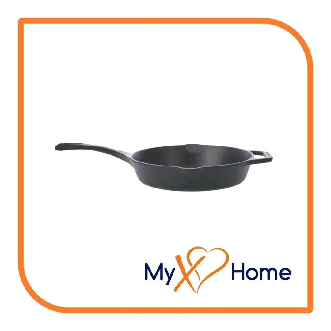10 1/4" Pre-Seasoned Cast Iron Grill Pan by MyXOHome Image 3