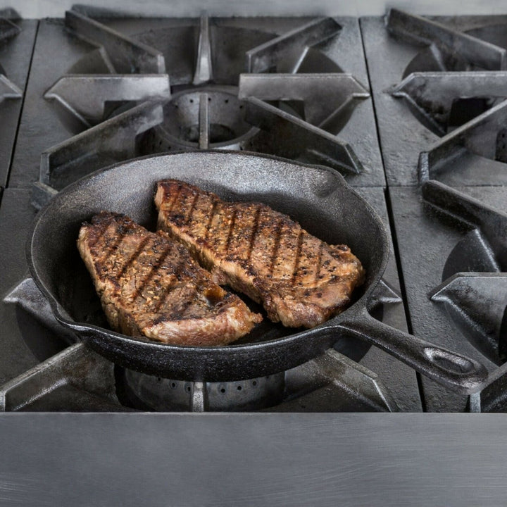 10 1/4" Pre-Seasoned Cast Iron Grill Pan by MyXOHome Image 6