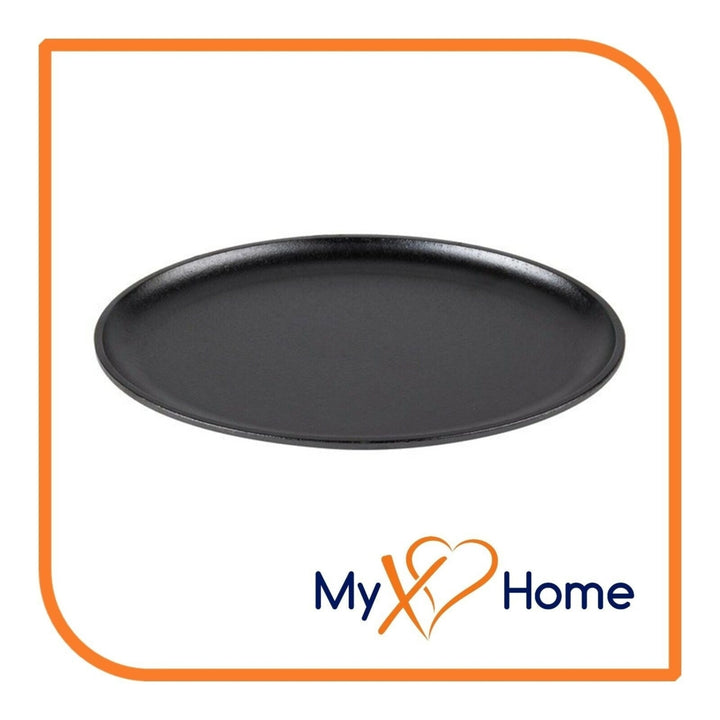 13" x 10" Oval Pre-Seasoned Cast Iron Fajita Skillet by MyXOHome Image 2