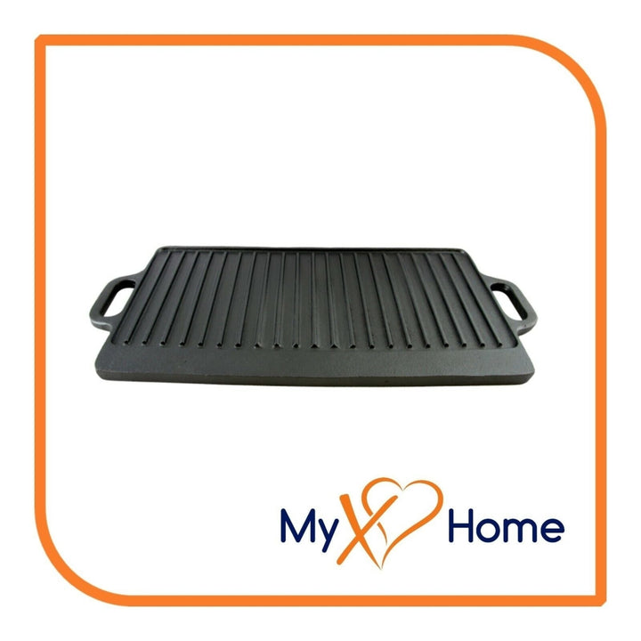 17" x 9" Reversible Cast Iron Griddle by MyXOHome Image 3