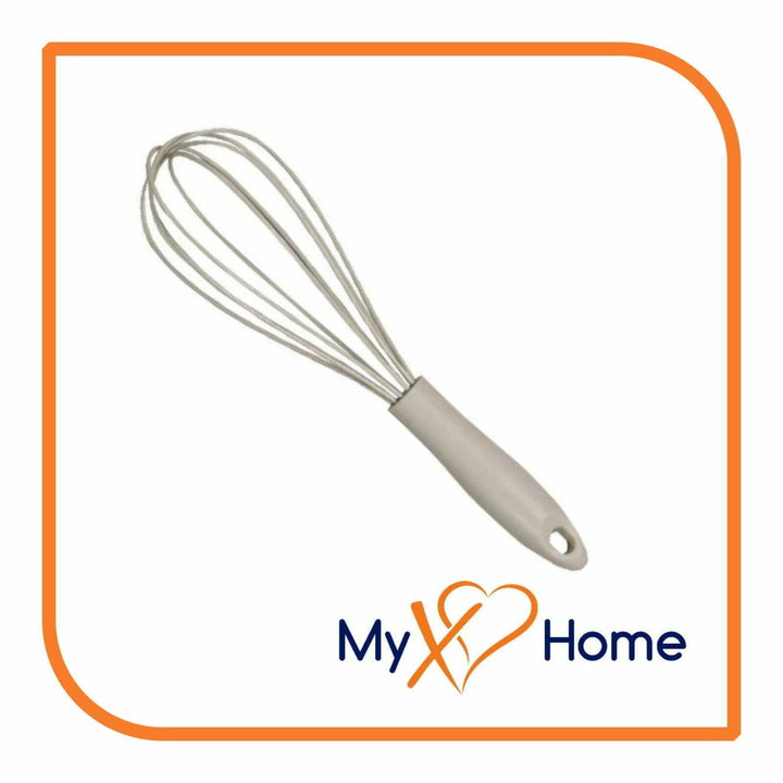 7" Gray Silicone Whisk by MyXOHome (1 2 4 or 6 Whisks) Image 7