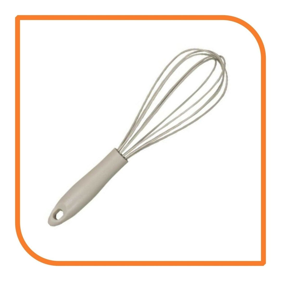 7" Gray Silicone Whisk by MyXOHome (1 2 4 or 6 Whisks) Image 10