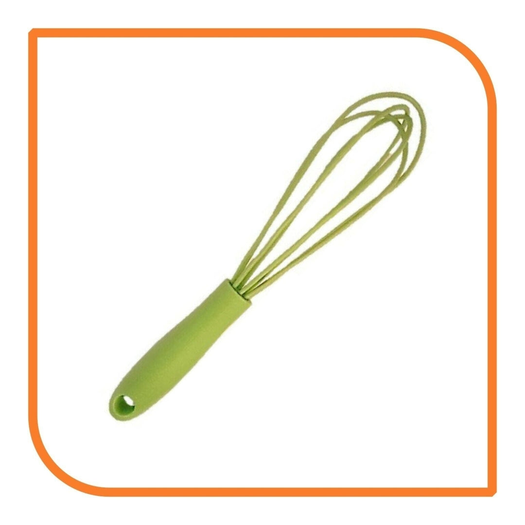 7" Green Silicone Whisk by MyXOHome (1 2 4 or 6 Whisks) Image 10