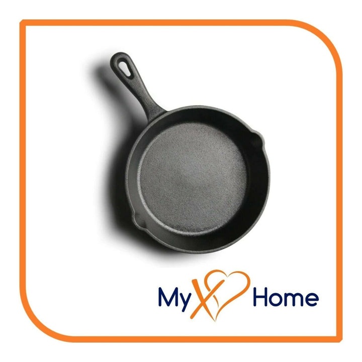 6 1/2" Pre-Seasoned Mini Cast Iron Skillet by MyXOHome Image 6