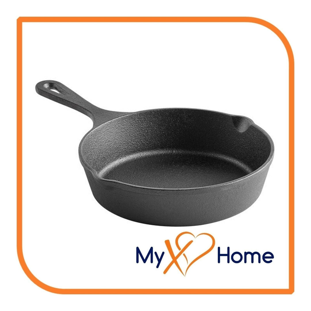 8" Pre-Seasoned Cast Iron Skillet by MyXOHome Image 7
