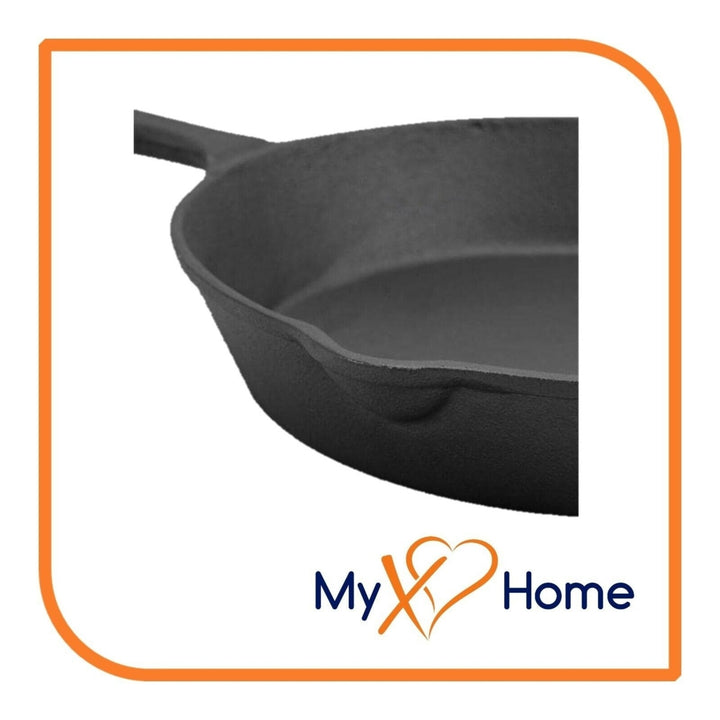 9" Pre-Seasoned Cast Iron Skillet by MyXOHome Image 3
