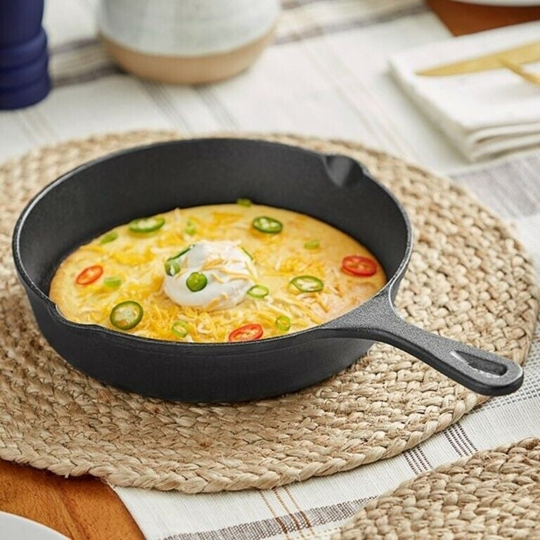 9" Pre-Seasoned Cast Iron Skillet by MyXOHome Image 4