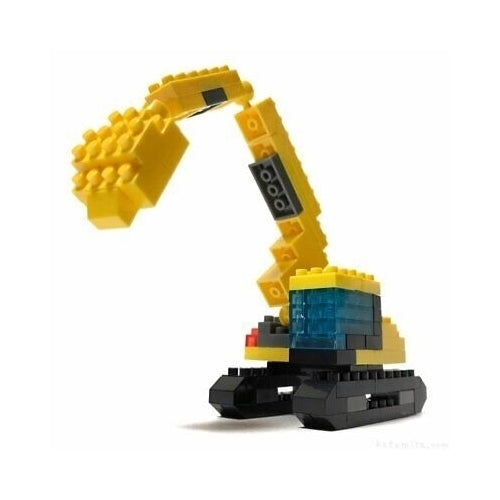 Excavator Petit Block from Daiso Japan Image 1