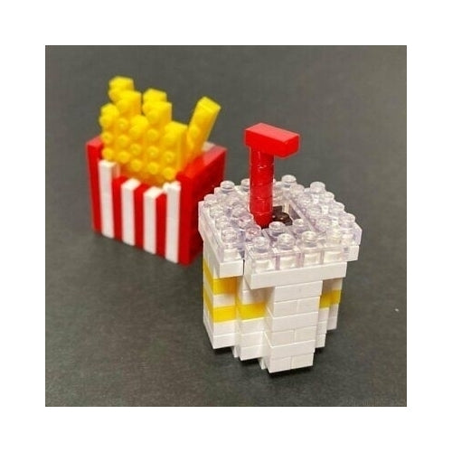 French Fries and Drink Petit Block from Daiso Japan Image 4