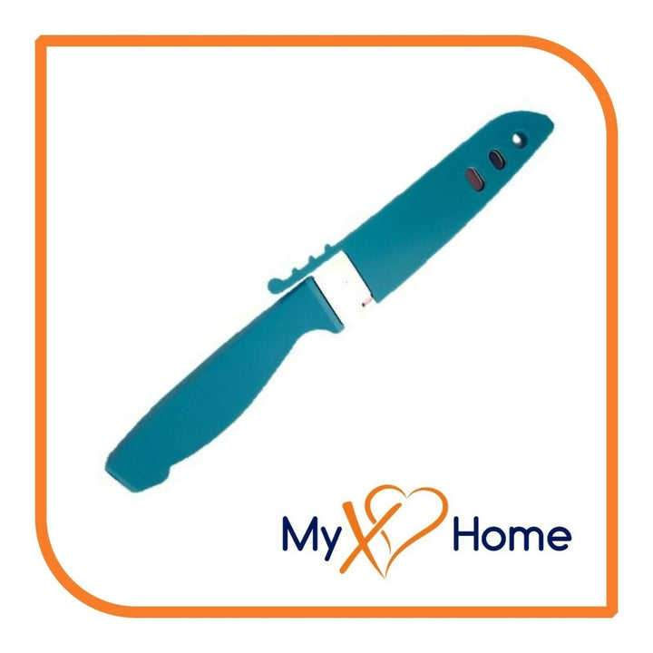 8" Light Blue Silicone Knife by MyXOHome (1 2 4 or 6 Knives) Image 2