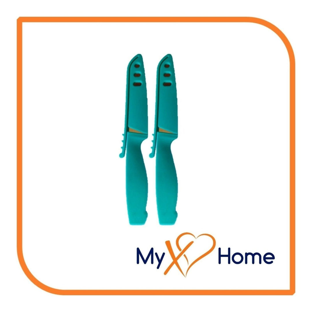 8" Light Blue Silicone Knife by MyXOHome (1 2 4 or 6 Knives) Image 3